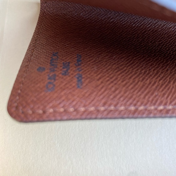 LOUIS VUITTON VINTAGE MONOGRAM PORTE CARTES BU0054 - Picture 5 of 8